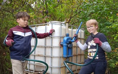 Využití vody na školní zahradě