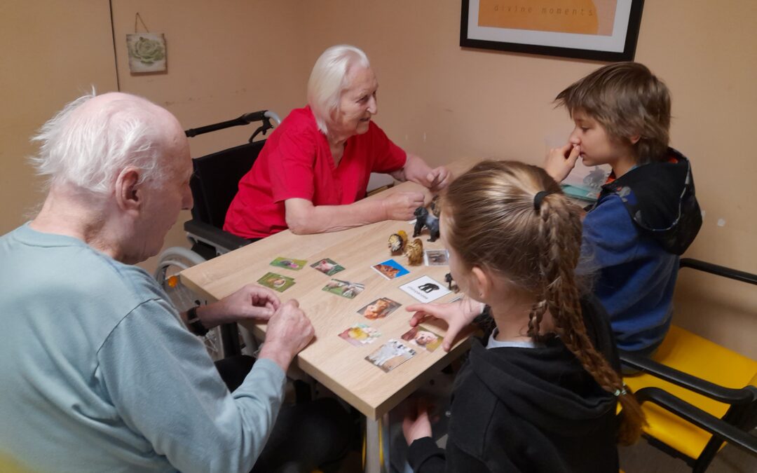 Červená třída v Alzheimer Home