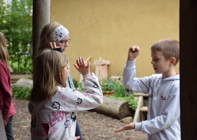 Venkovní hry ve školní družině