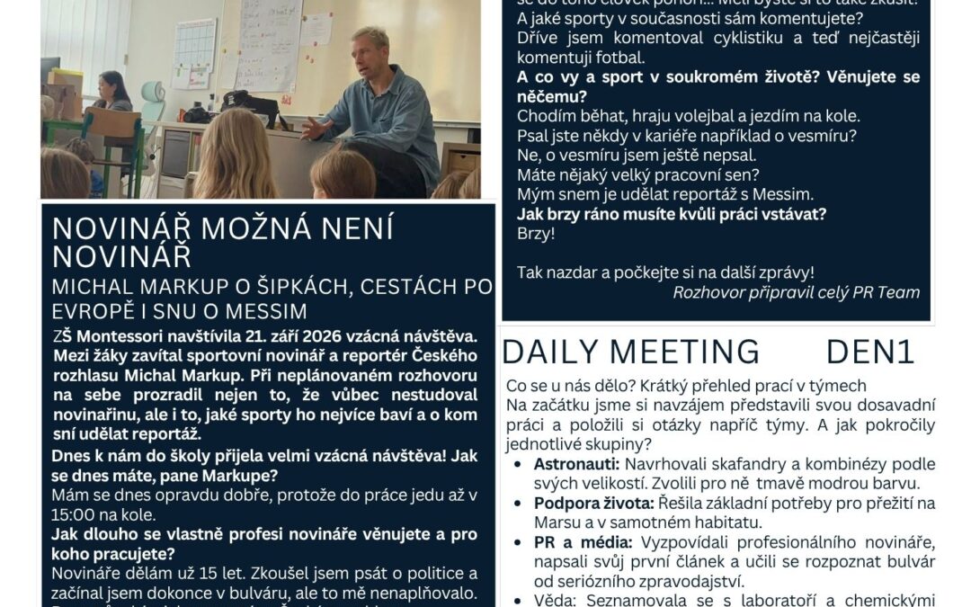 Horké novinky z Marsu